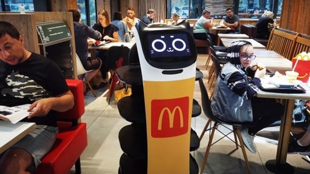 Robot in McDonalds