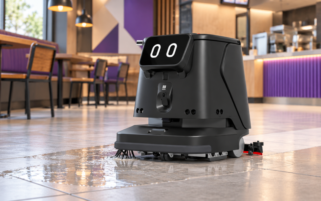 PUDU CC1 Pro: Commercial Cleaning Built for Restaurant Teams